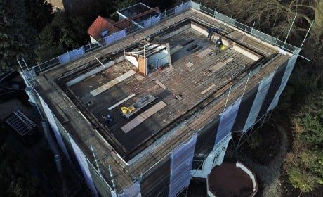 Grootschalige renovatie van Bussumse villa